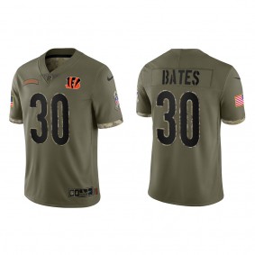 Jessie Bates III Cincinnati Bengals Olive 2022 Salute To Service Limited Jersey