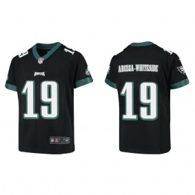 Youth JJ Arcega-Whiteside Philadelphia Eagles Black Game Jersey