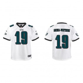 Youth JJ Arcega-Whiteside Philadelphia Eagles White Game Jersey