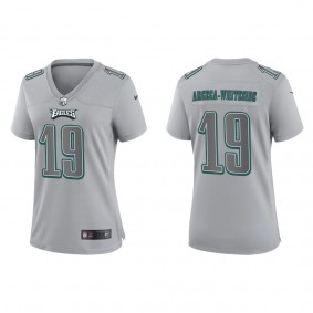 JJ Arcega-Whiteside Women's Philadelphia Eagles Gray Atmosphere Fashion Game Jersey