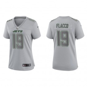 Joe Flacco Women's New York Jets Gray Atmosphere Fashion Game Jersey