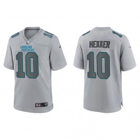 Johnny Hekker Carolina Panthers Gray Atmosphere Fashion Game Jersey