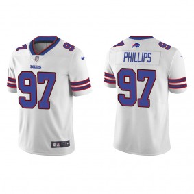 Men's Buffalo Bills Jordan Phillips White Vapor Limited Jersey