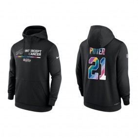 Jordan Poyer Buffalo Bills 2022 Crucial Catch Therma Performance Pullover Hoodie