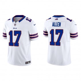 Men's Buffalo Bills Josh Allen White Vapor F.U.S.E. Limited Jersey