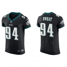 Josh Sweat Men's Philadelphia Eagles Nike Black Vapor Elite Jersey