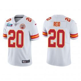 Justin Reid Men's Kansas City Chiefs Super Bowl LVII White Vapor Limited Jersey