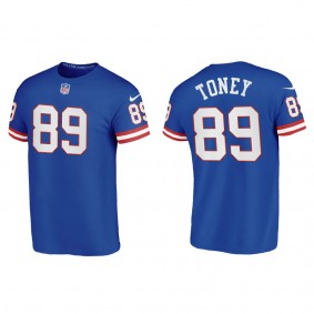 Kadarius Toney Giants Royal Classic T-Shirt