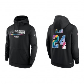 Kaiir Elam Buffalo Bills 2022 Crucial Catch Therma Performance Pullover Hoodie