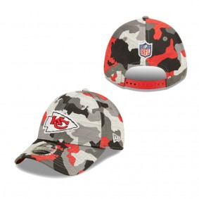 Kansas City Chiefs Camo 2022 NFL Training Camp Official 9FORTY Adjustable Hat