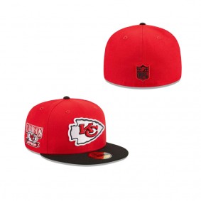 Kansas City Chiefs Throwback Hidden 59FIFTY Fitted Hat