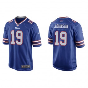 Men's Buffalo Bills KeeSean Johnson Royal Game Jersey