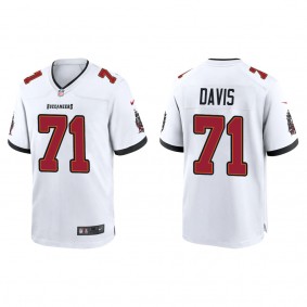 Men's Tampa Bay Buccaneers Khalil Davis White Game Jersey