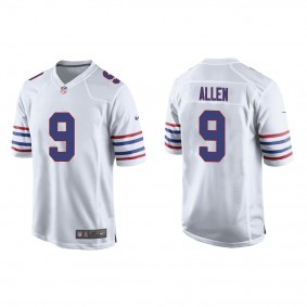 Men's Kyle Allen Buffalo Bills White Alternate Game Jersey