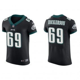 Landon Dickerson Men's Philadelphia Eagles Nike Black Vapor Elite Jersey