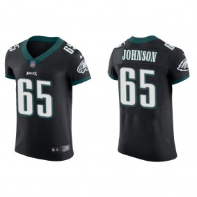 Lane Johnson Men's Philadelphia Eagles Nike Black Vapor Elite Jersey