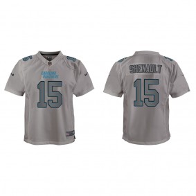 Laviska Shenault Youth Carolina Panthers Gray Atmosphere Game Jersey