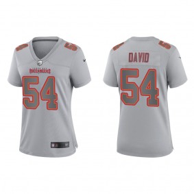 Lavonte David Women's Tampa Bay Buccaneers Gray Atmosphere Fashion Game Jersey