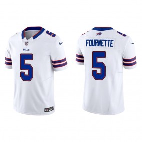 Men's Leonard Fournette Bills White Vapor F.U.S.E. Limited Jersey