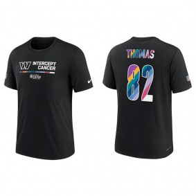 Logan Thomas Washington Commanders Black 2022 NFL Crucial Catch Performance T-Shirt