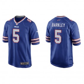 Men's Matt Barkley Buffalo Bills Royal Game Jersey