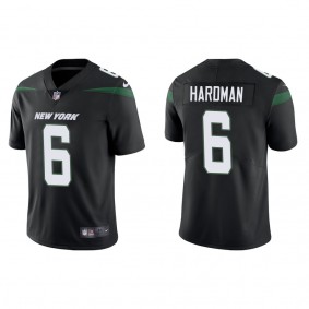 Men's New York Jets Mecole Hardman Black Vapor Limited Jersey