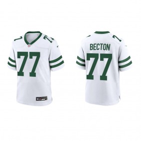 Mekhi Becton Youth New York Jets White Legacy Game Jersey