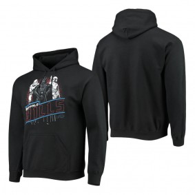 Men's Buffalo Bills Junk Food Black Star Wars Empire Pullover Hoodie