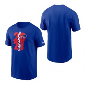 Men's Buffalo Bills Nike Royal 2021 NFL Playoffs Bound T-Shirt