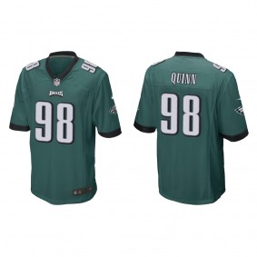 Men's Philadelphia Eagles Robert Quinn Green Game Jersey