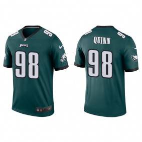 Men's Philadelphia Eagles Robert Quinn Green Legend Jersey