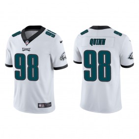 Men's Philadelphia Eagles Robert Quinn White Vapor Limited Jersey