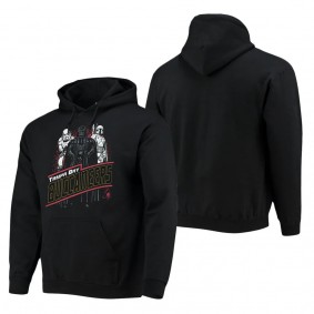 Men's Tampa Bay Buccaneers Junk Food Black Star Wars Empire Pullover Hoodie