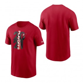 Men's Tampa Bay Buccaneers Nike Red 2021 NFL Playoffs Bound T-Shirt