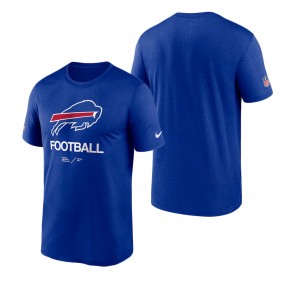 Men's Buffalo Bills Nike Royal Infographic Performance T-Shirt