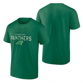 Men's Carolina Panthers Fanatics Branded Kelly Green Celtic Knot T-Shirt