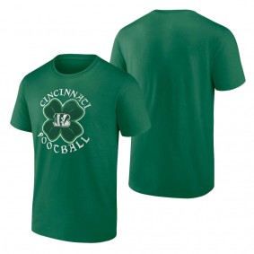 Men's Cincinnati Bengals Fanatics Branded Kelly Green St. Patrick's Day Celtic T-Shirt