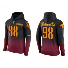 Men's Washington Commanders Matt Ioannidis Burgundy Color Crash Hoodie