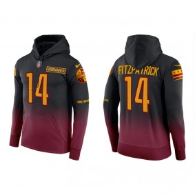 Men's Washington Commanders Ryan Fitzpatrick Burgundy Color Crash Hoodie