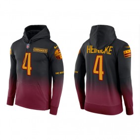 Men's Washington Commanders Taylor Heinicke Burgundy Color Crash Hoodie