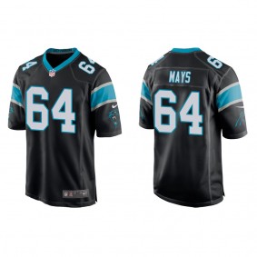 Men's Carolina Panthers Cade Mays Black Game Jersey