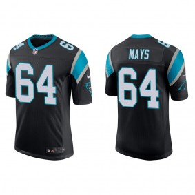 Men's Carolina Panthers Cade Mays Black Vapor Limited Jersey