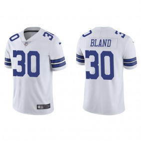 Men's Dallas Cowboys DaRon Bland White Vapor Limited Jersey