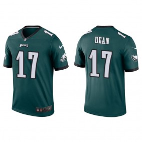 Men's Philadelphia Eagles Nakobe Dean Green Legend Jersey