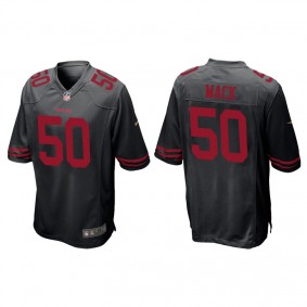 Men's San Francisco 49ers Alex Mack Black Game Jersey