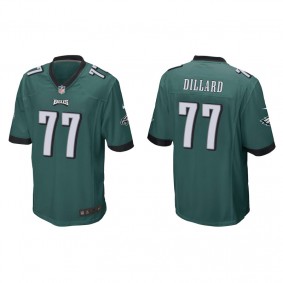 Men's Philadelphia Eagles Andre Dillard Green Game Jersey