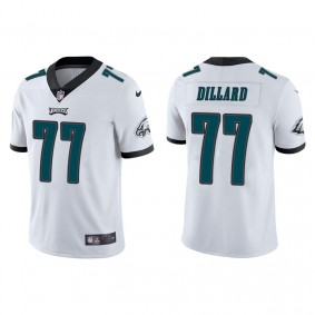 Men's Philadelphia Eagles Andre Dillard White Vapor Limited Jersey