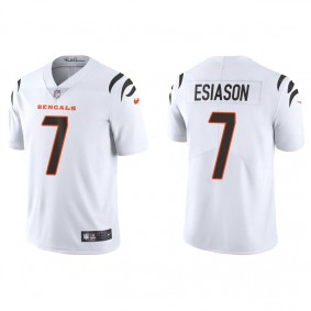 Men's Cincinnati Bengals Boomer Esiason White Vapor Limited Jersey