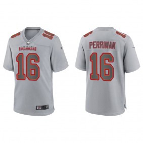 Men's Breshad Perriman Tampa Bay Buccaneers Gray Atmosphere Fashion Game Jersey