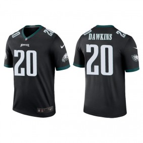 Men's Philadelphia Eagles Brian Dawkins Black Legend Jersey